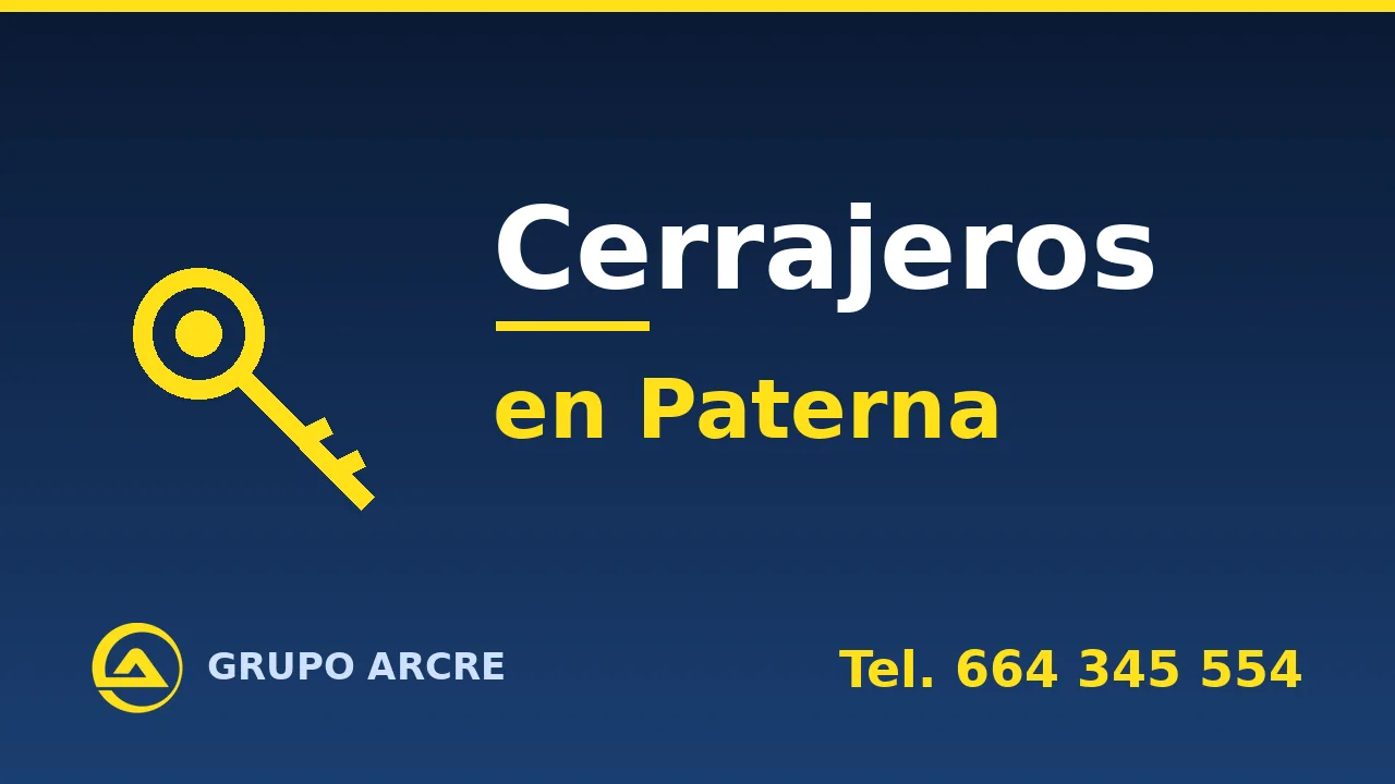 Cerrajería profesional en Paterna